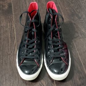 Patent high top Converse
